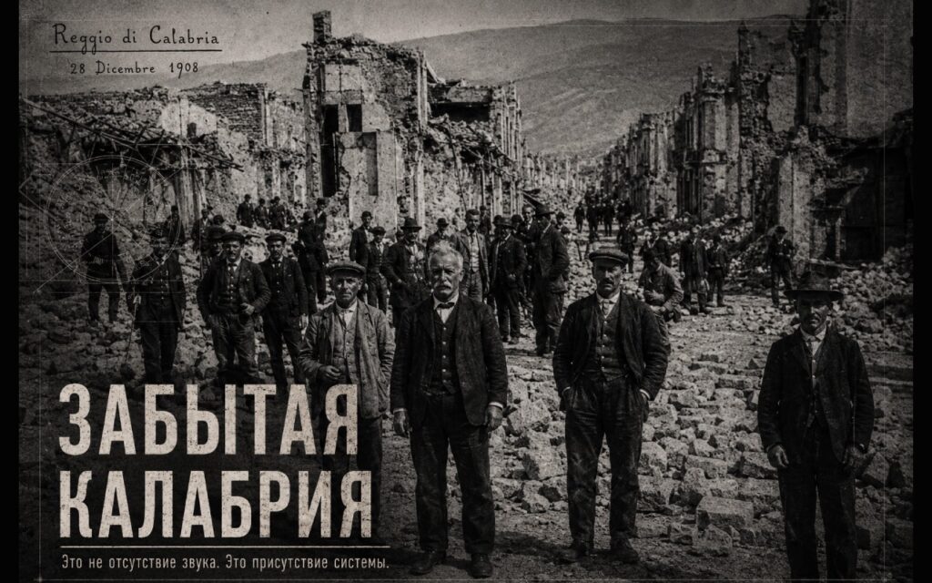 Забытая Калабрия: Кодекс чести как забытая технология эффективности