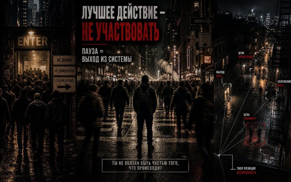 Лучшее действие — не участвовать