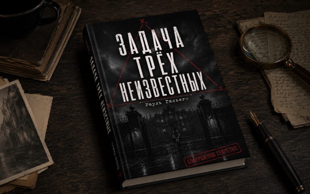 Вышла в свет интеллектуальная повесть Рауля Гальего «Задача трёх неизвестных»
