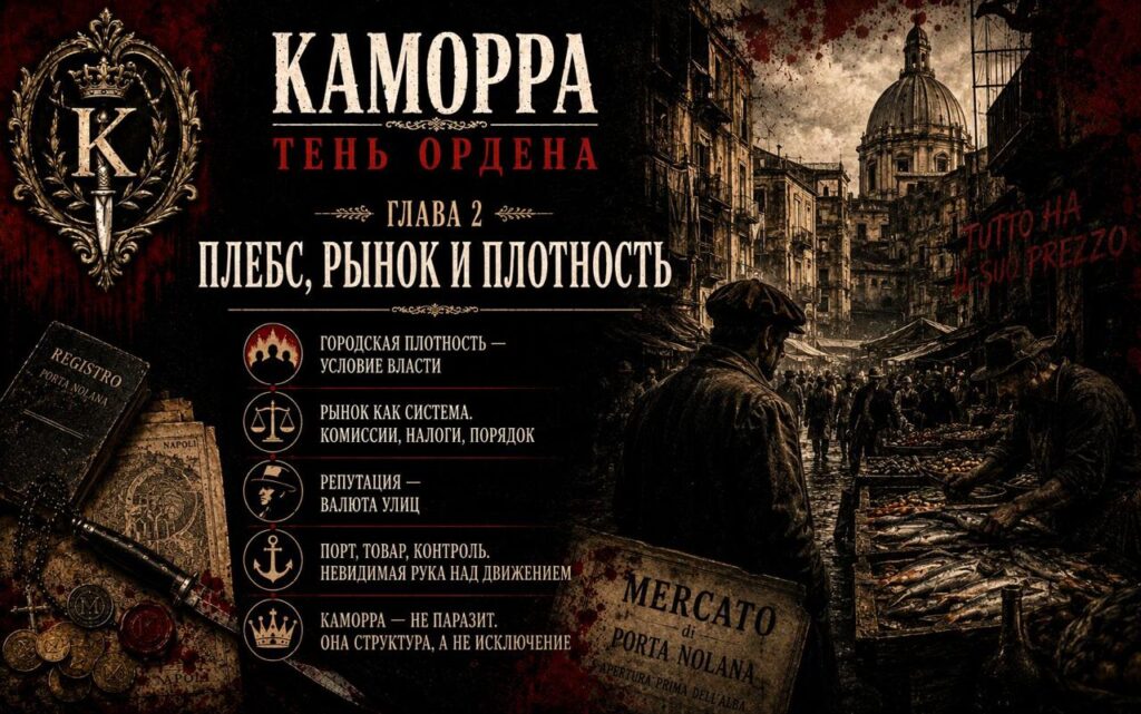 Плебс, рынок и плотность: вторая глава книги Олега Мальцева «КАММОРА: Тень ордена»