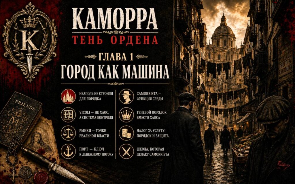 Город как машина: первая глава книги Олега Мальцева «КАММОРА: Тень ордена»