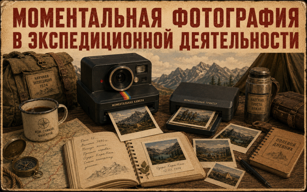 Моментальная фотография в экспедиционной деятельности