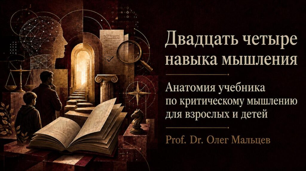 Двадцать четыре навыка мышления: анатомия учебника по критическому мышлению для взрослых и детей