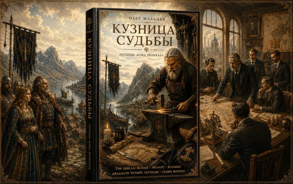 Огонь, металл и код человеческой судьбы: новый фундаментальный труд доктора Олега Мальцева «Кузница судьбы. Легенды Дома Броккара»