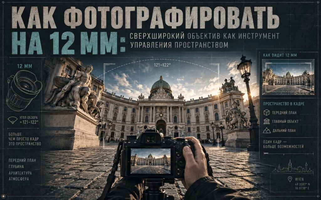 Как фотографировать на 12 мм: сверхширокий объектив как инструмент управления пространством
